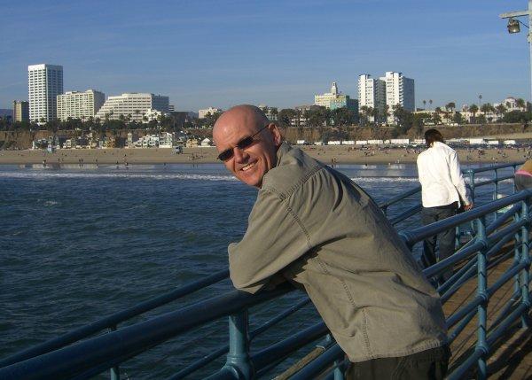 Andy on Santa Monica Pier
