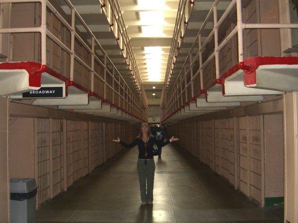 Kate reviews the accommodation on Alcatraz