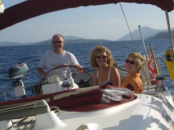 Sailing with Richard and Jill