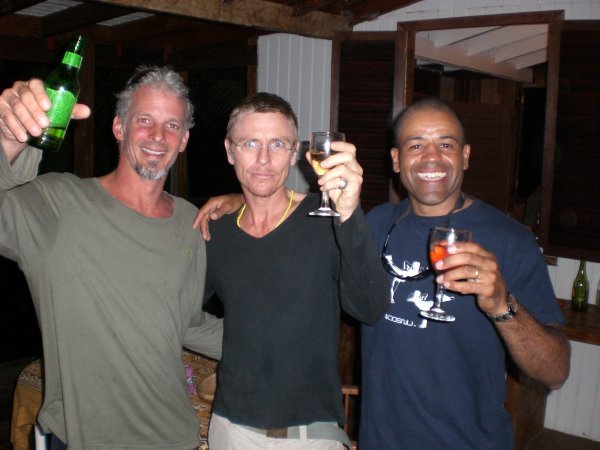 Arvid, Tony and Trevor - Cheers!