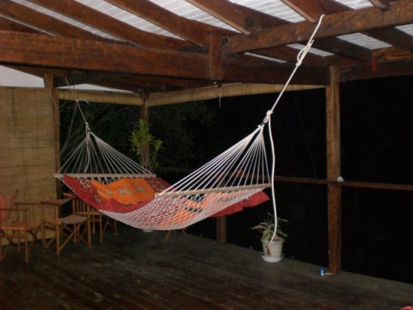 Our new deck hammock