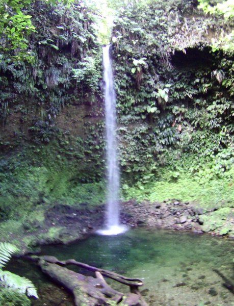 The first falls