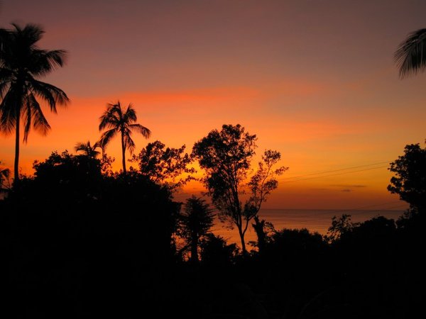 Just one of the Toucari sunsets