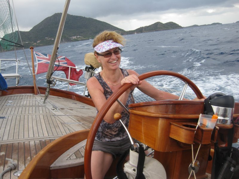 Kate helms us north to Guadeloupe
