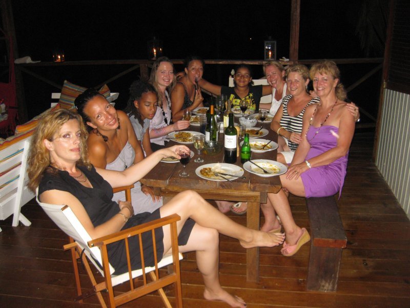 Mango Lodge girls night - a farewell to Almera