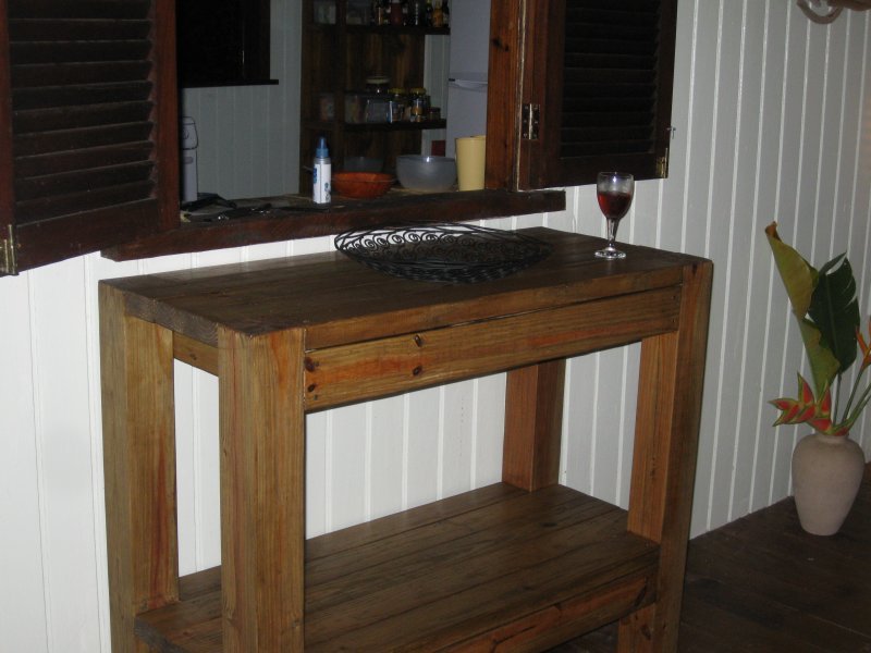 Toucarie - one of the newly made pieces of furniture