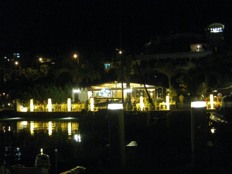 Yacht Clasic Marina and Hotel at night