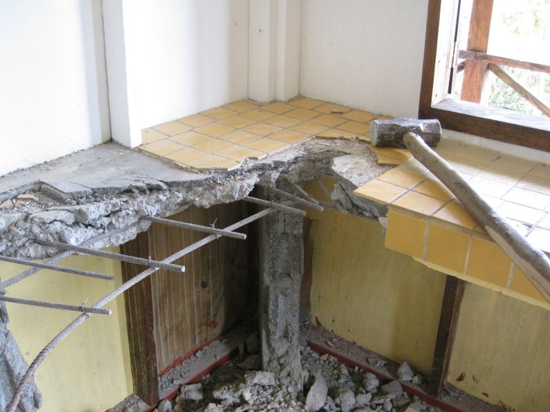 kitchen demolition