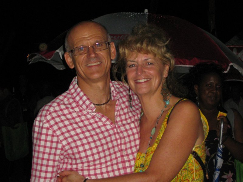 at the Dominica national tourism cocktail party, cabrits national park