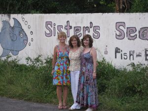 Sue and Patricia come to stay - sisters at sister's