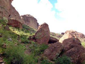 Giant Boulders at Camelback Mountain