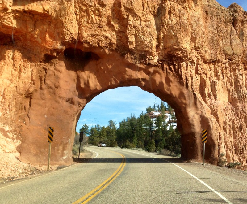 Tunnel at Red Canyon
