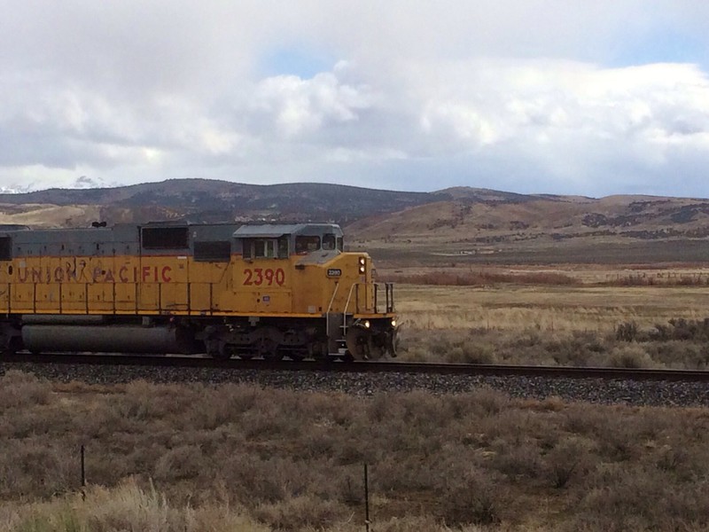 Train in Nevada