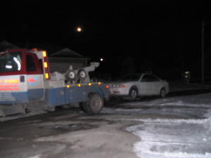 Tow Truck with Nikki´s Car