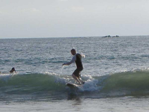 Chris Surfing Manuel Antonio