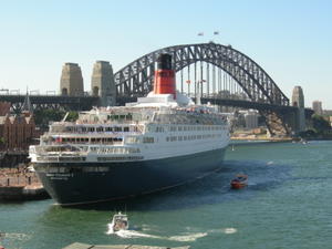 The QE2 is in town!
