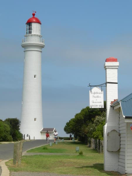 The lighthouse at Aireys Inlet