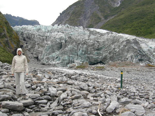 Terminal face of Fox Glacier
