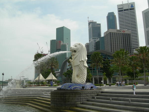 The Merlion, Singapore's emblem