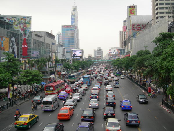 The notorious Bangkok traffic