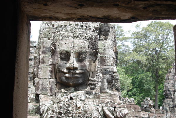 One of the many faces of Bayon