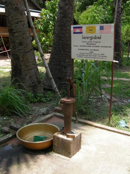 A water-pump for a community