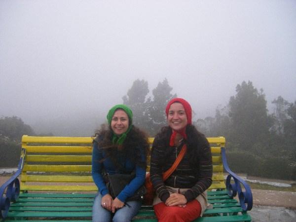 Mel and I in Ooty, at the top of the Doddabetta mountain