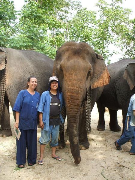 with Pang Wan De and my Mahout trainer, Jaan