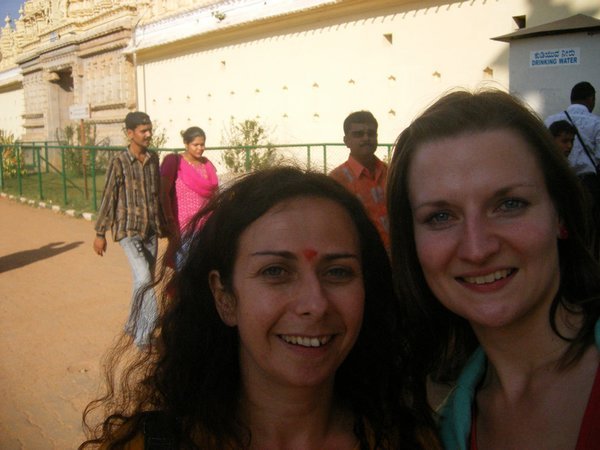 me and Katarina, Mysore Palace