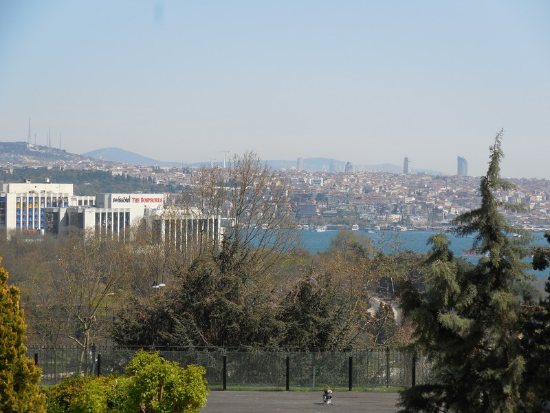Overlooking the Bosphorus