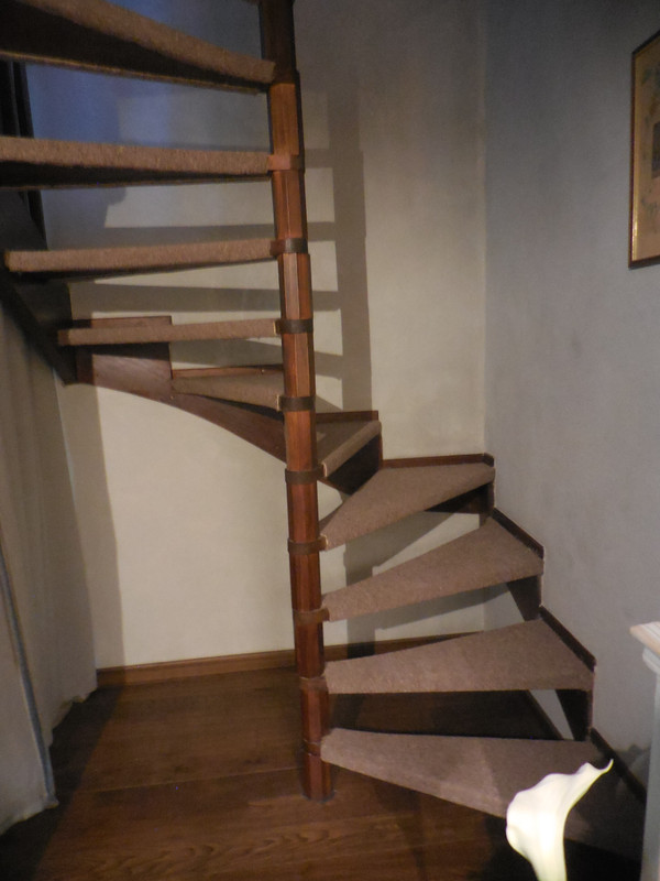 Staircase to Jan's room