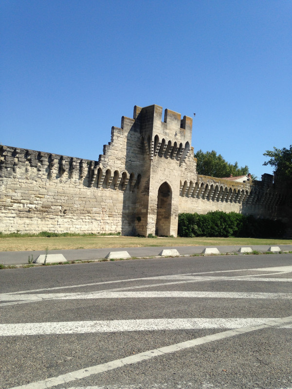 Avignon...ancient wall