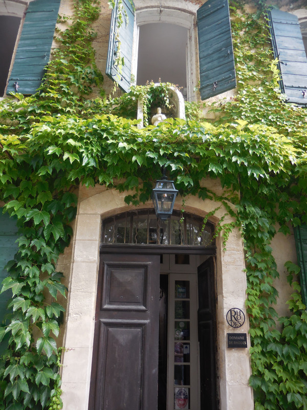 Domaine de Rhode's front door
