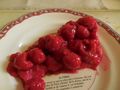 Succulent raspberries!