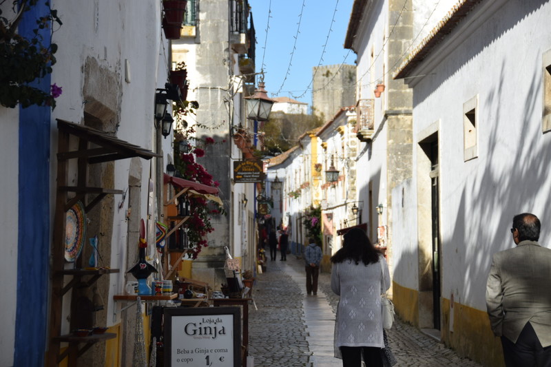 Obidos, walled medieval town.