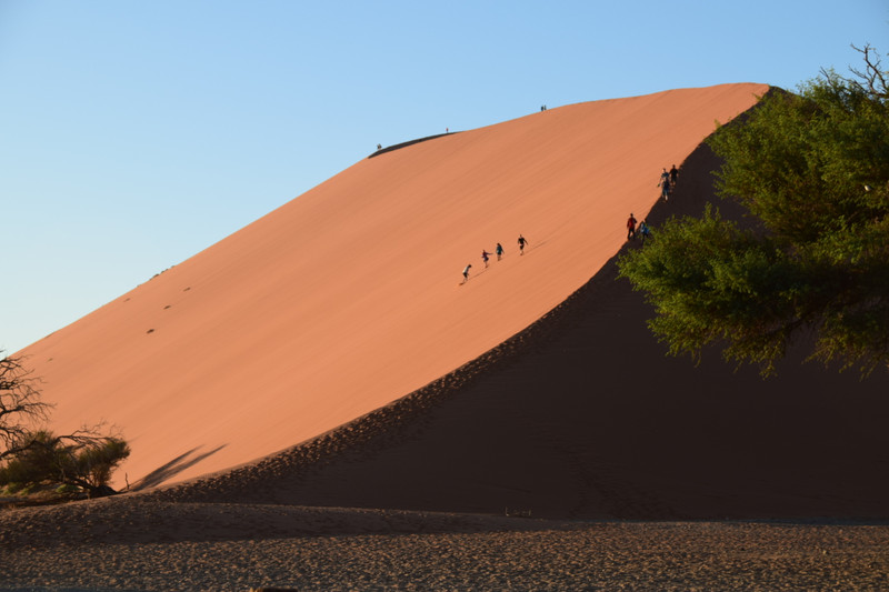 Sossusvlei massive dunes.