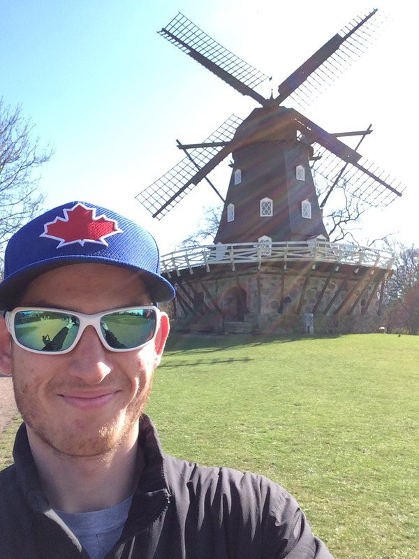 Windmill selfie