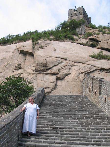 Kim at Great Wall