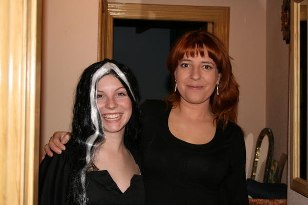 Monica and a witch!!