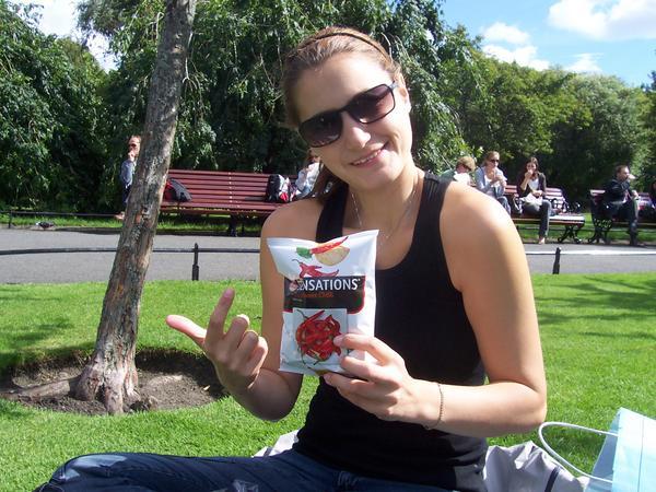 St. Stephen's Green - what's with the chip flavours?