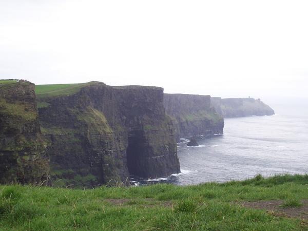 The famous Cliffs of Moher.  Everyone has this picture.