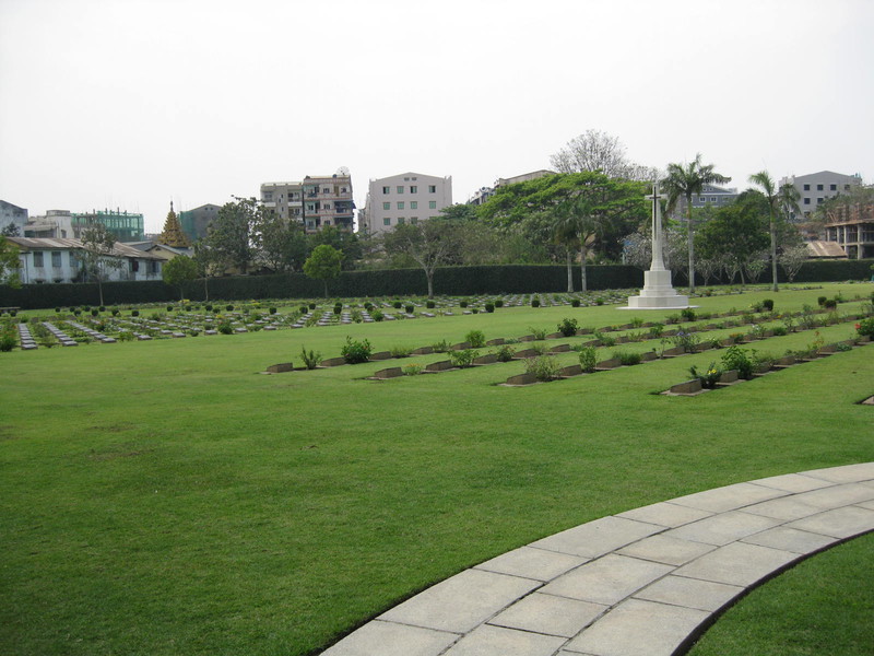 Yangon war cemetery