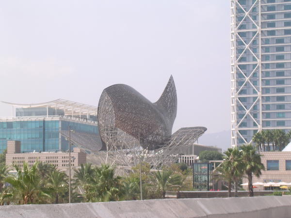 The giant metal fish