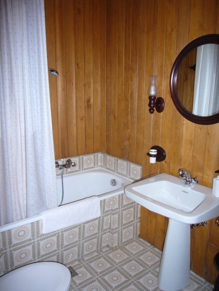 The bathroom at La Bercia