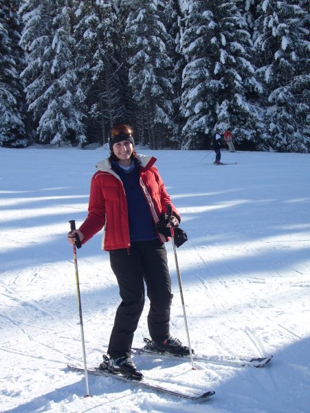Proof that I went skiing!