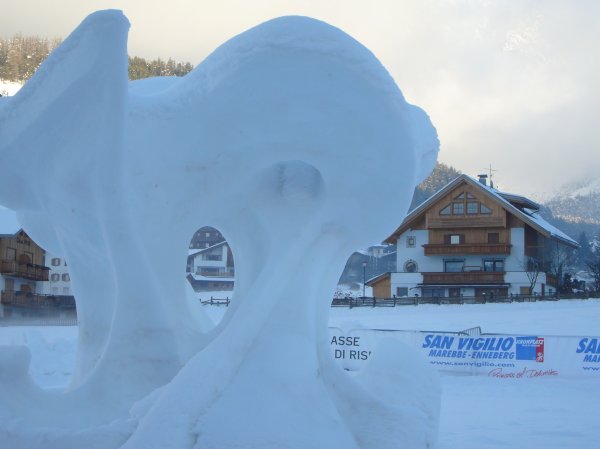Another snow sculpture