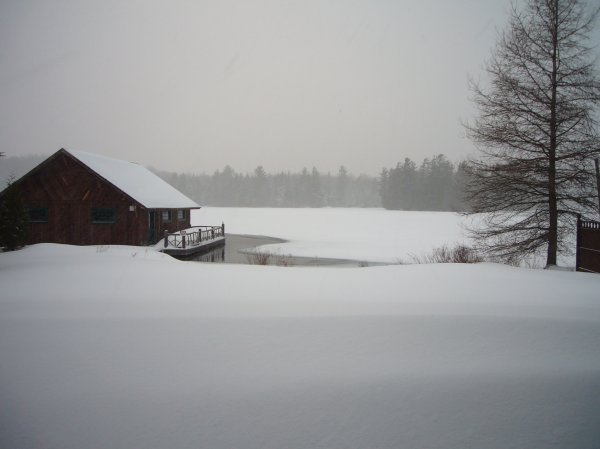 Lake Placid - Snowy Day