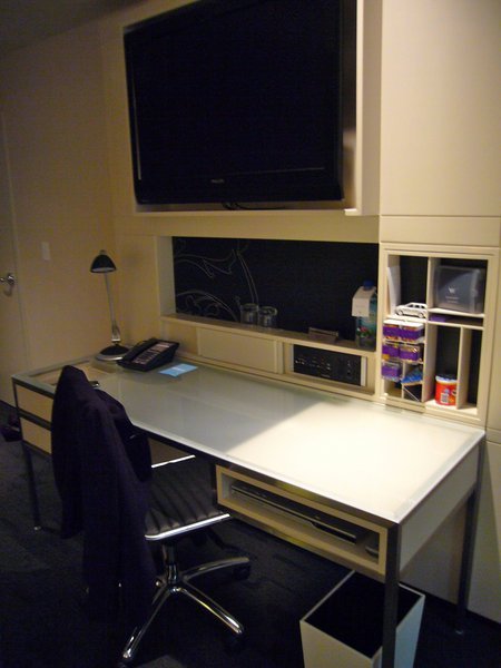 The desk