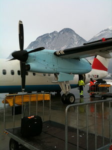 Arriving in Innsbruck - the mountains are beautiful!