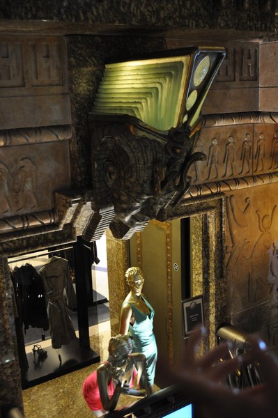 The Egyptian hall in Harrods
